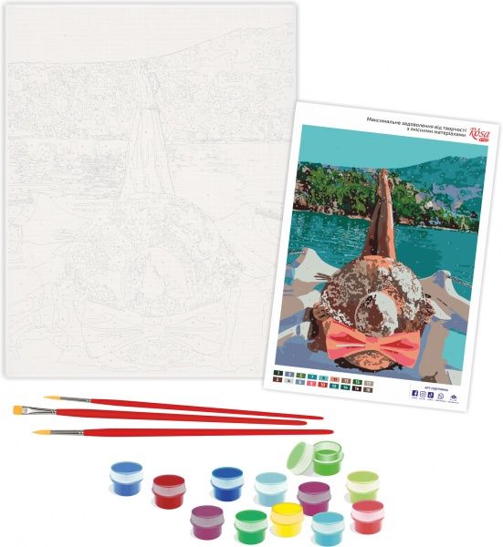 Картина за номерами Relax 35x45 см Rosa Start 