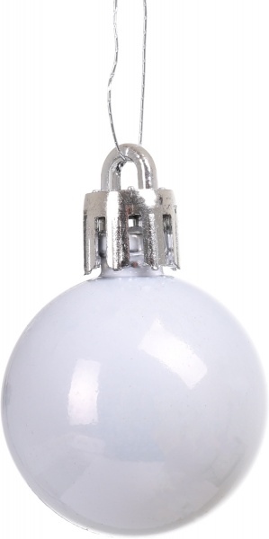 Набор елочных шаров голубой CAN201190 d30 мм 12 шт./уп. 