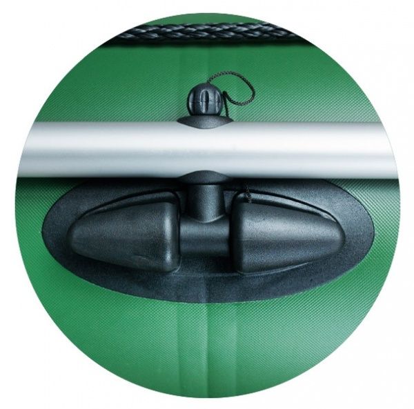 Човен надувний Ладья гребний ЛТ-310СТ зелений