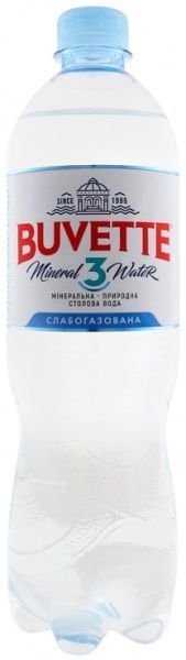 Вода Buvette №3 слабогазована 0.75 л (4820115402140)