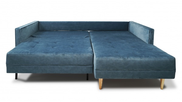 Диван угловой VECTOR Kито UD правый синий 2150x1700x945 мм