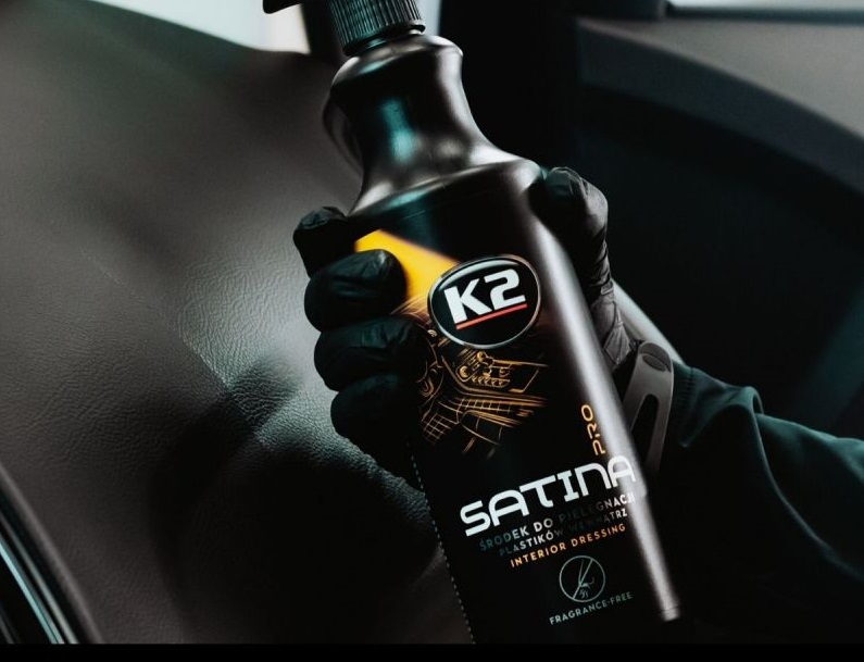 Полироль для приборной панели Satina Pro K2 Приятный 1000 мл