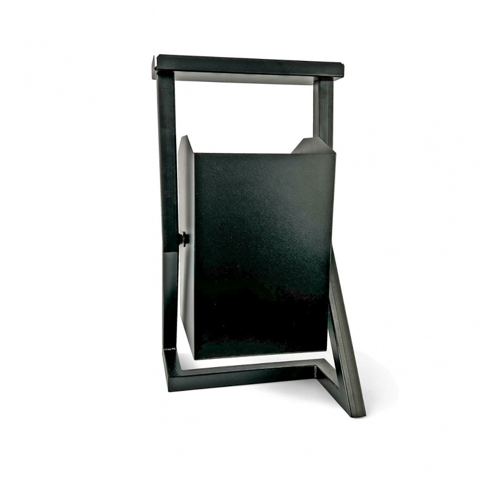 Урна LEöS 320x350x660 мм 22 л чорний