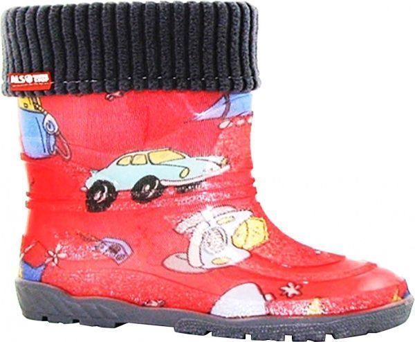 Сапоги резиновые Alisa Line Самолеты р.28 красныйчерный 