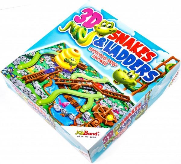 Игра настольная Joy Band Змейки и лестницы