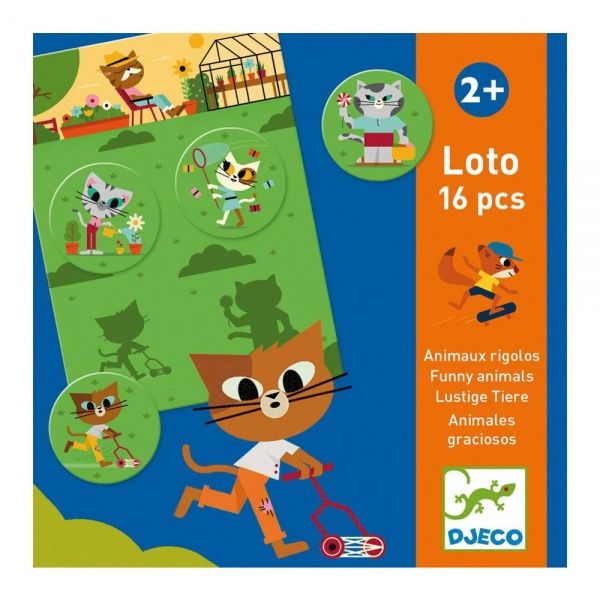 Игровой набор Djeco Забавные животные DJ08127