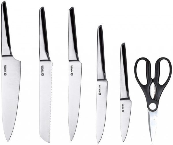 Набір ножів на підставці Cascade 7 предметів 89133 Vinzer