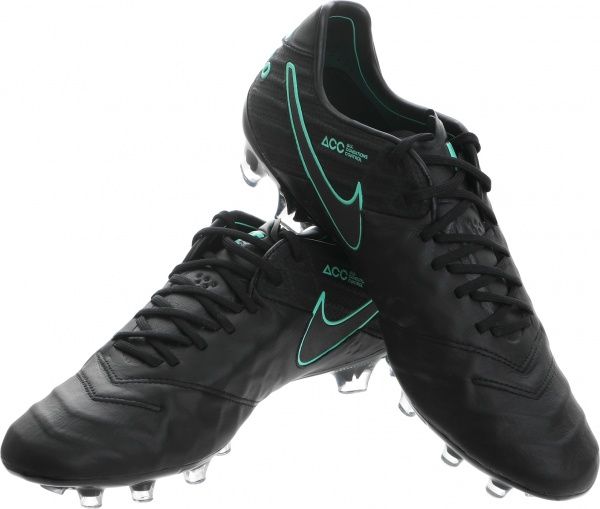 Бутсы Nike TIEMPO LEGEND 819177-004 р. US 9,5 черный