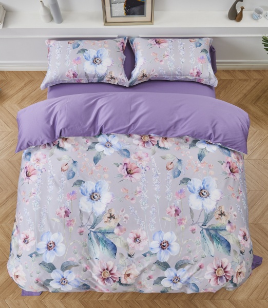 Комплект постільної білизни Todi сімейний різнокольоровий La Nuit 