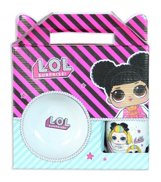 Набор детской посуды 80 B.B. 3 предмета L.O.L. SURPRISE!