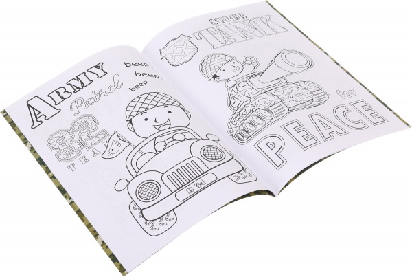 Раскраска Art studio of happiness 210х297 мм в ассортименте