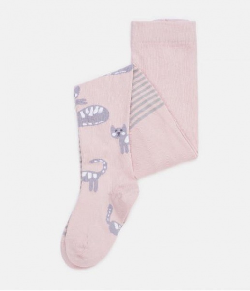 Колготки для девочек Wola W28.01N 273р.104-110 розовый 