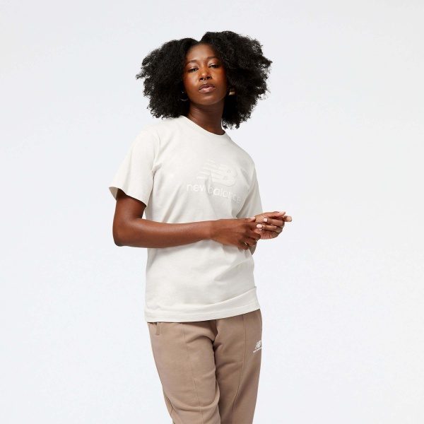 Футболка New Balance ATHLETICS PEARL GRAPHIC WT31553MBM р.L бежевый