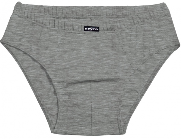 Трусы для мальчиков KOSTA р.110–116 серый меланж 2465-10 