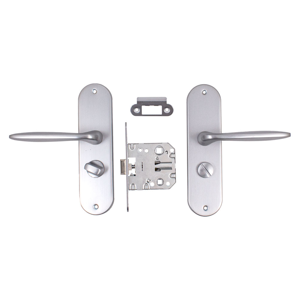 Комплект санвузловий RDA Time 47 мм матовий хром без петель