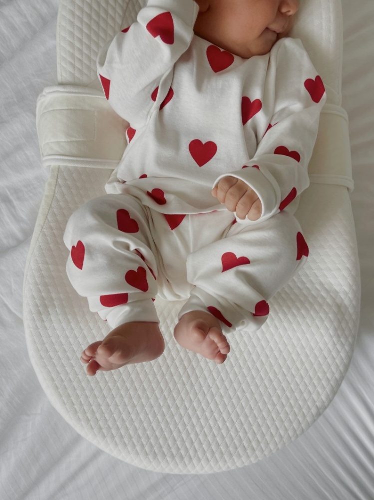 Детские German Volf красное сердечко р.104 белый 24001