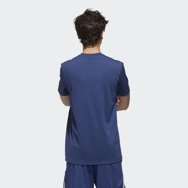 Футболка Adidas M D2M MIX TEE FL0262 M синій
