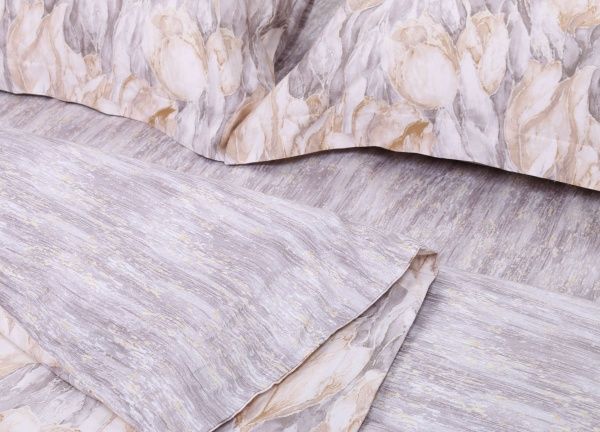 Комплект постельного белья Tender Tulips семейный разноцветный La Nuit 