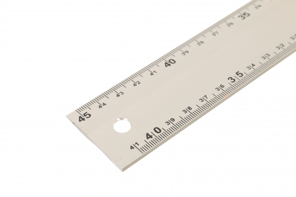 Угольник Compass 450 мм анодированный 90 две шкалы К-450