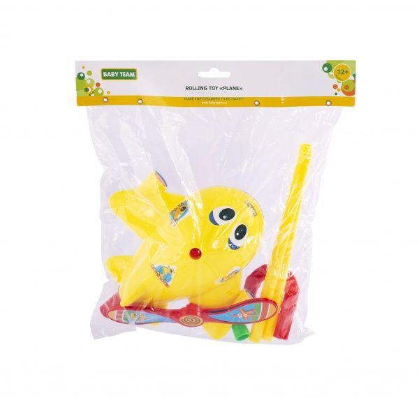 Іграшка-каталка Baby Team Літачок в асортименті 8661