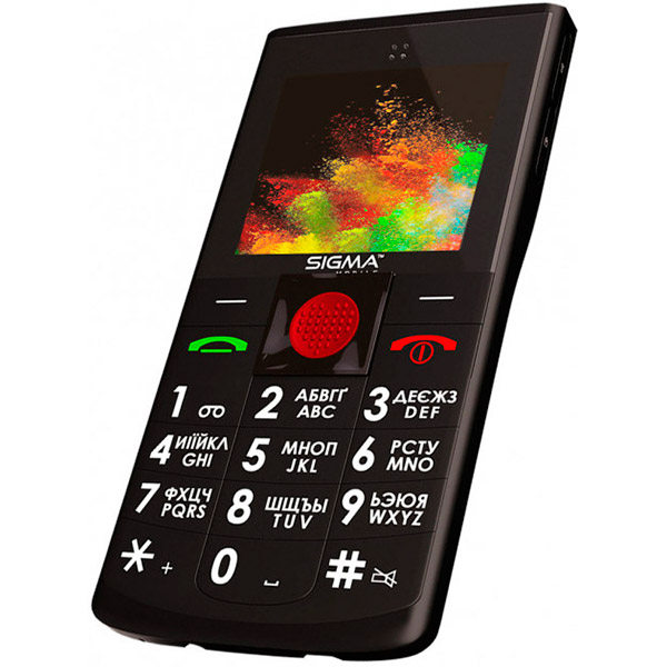 Мобільний телефон Sigma Comfort 50 solo black