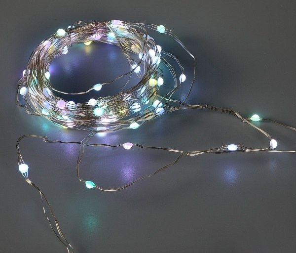 Электрогирлянда линейная Феєрія QC4015 светодиодная (LED) 100 ламп 10 м 