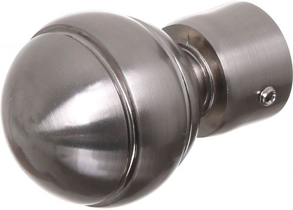 Наконечник Gardinia Куля 2 шт. d19 мм імітація сталі 
