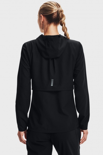 Джемпер Under Armour UA OutRun the Rain Jacket 1365657-001 р. S/M черный