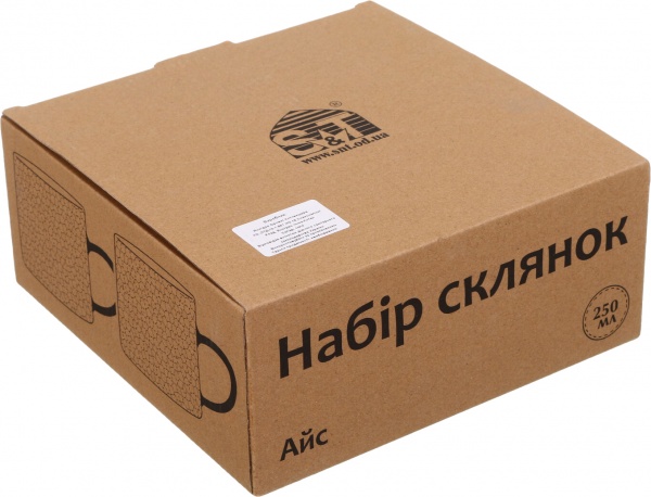 Набор чашек Айс 250 мл 4 шт. 203-3 S&T