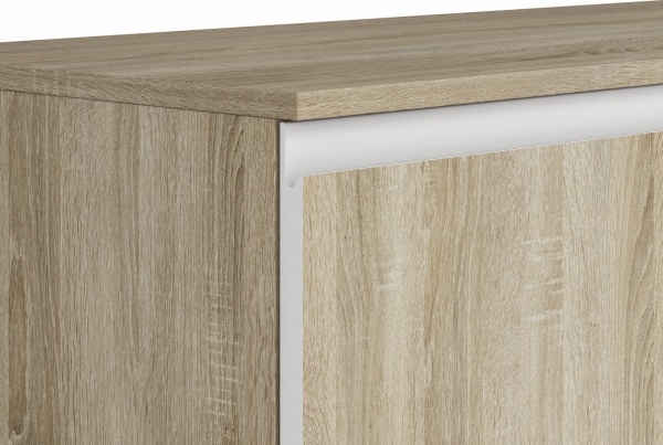 Тумба прикроватная Грейд Эстер 2ш 400x350x540 мм дуб сонома 