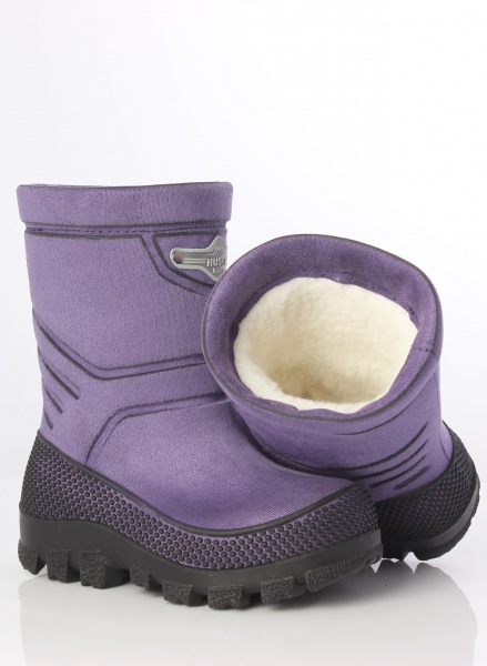 Сапоги зимние для девочек Alisa Line Husky размер 29 сиреневый 