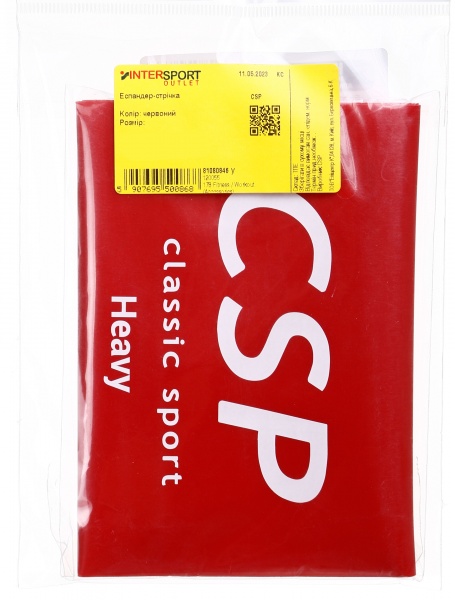 Стрічка-еспандер CSP стандарт р.уні. SS23 120055 червоний 
