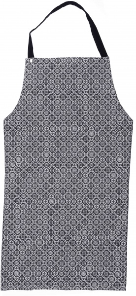 Фартух Gianna чорно-білий з візерунком 80x67 (12776) Kela