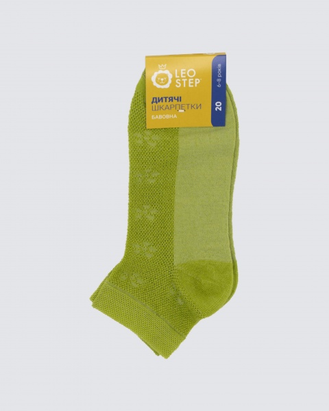 Носки для девочек Leostep 10070 136 16 р. 16 салатовый 