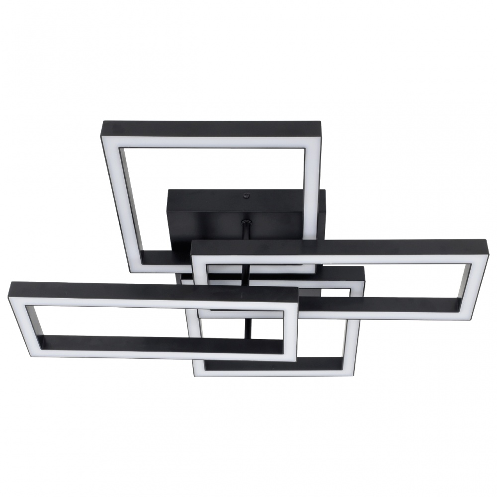 Люстра светодиодная V-WATT RIKDOM 4x82 Вт черный