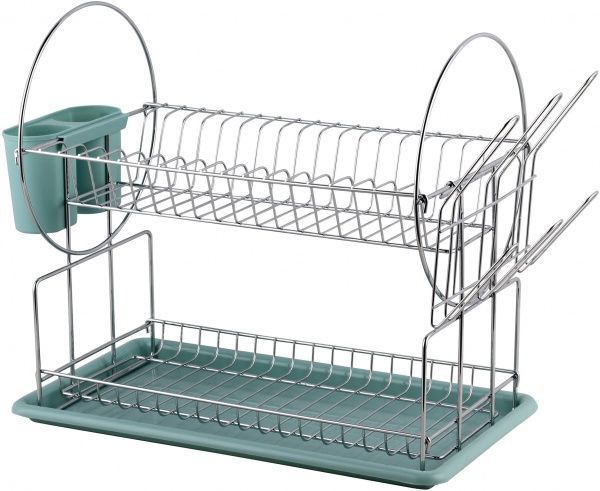 Сушарка для посуду настільна 2-рівнева MK-D2201 Maxmark