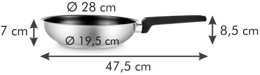 Сковорода ULTIMA 28 см 780678 Tescoma