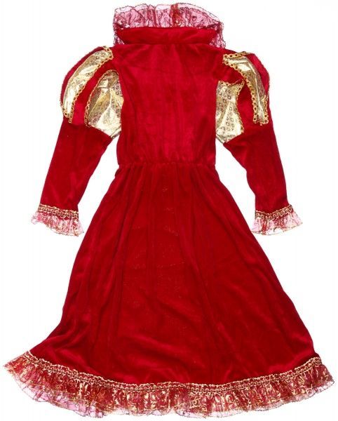 Костюм дитячий карнавальний КАРНАВАЛІЯ Королева 3-5 років р.110 червоний 