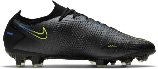 Бутси Nike PHANTOM GT ELITE FG CK8439-090 р. US 8,5 чорний