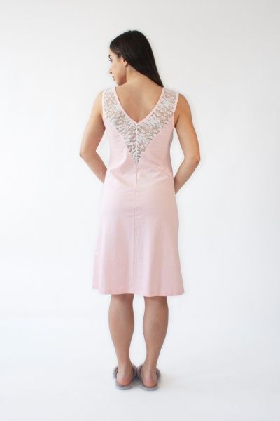 Ночная рубашка Flis clothes Гламур р. XL розовый 