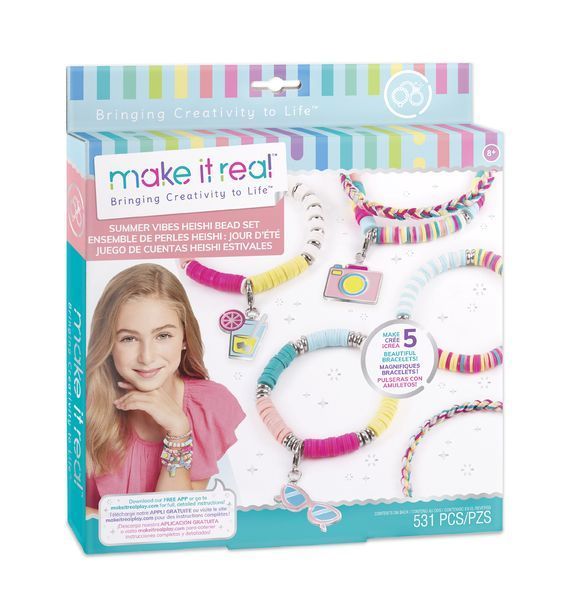 Набір для створення шарм-браслетів Make it Real Літні вібрації MR1317