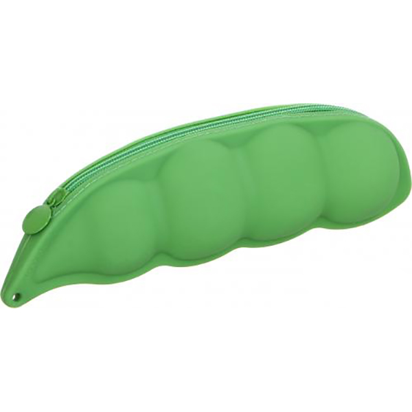 Пенал силиконовый Горох зеленый