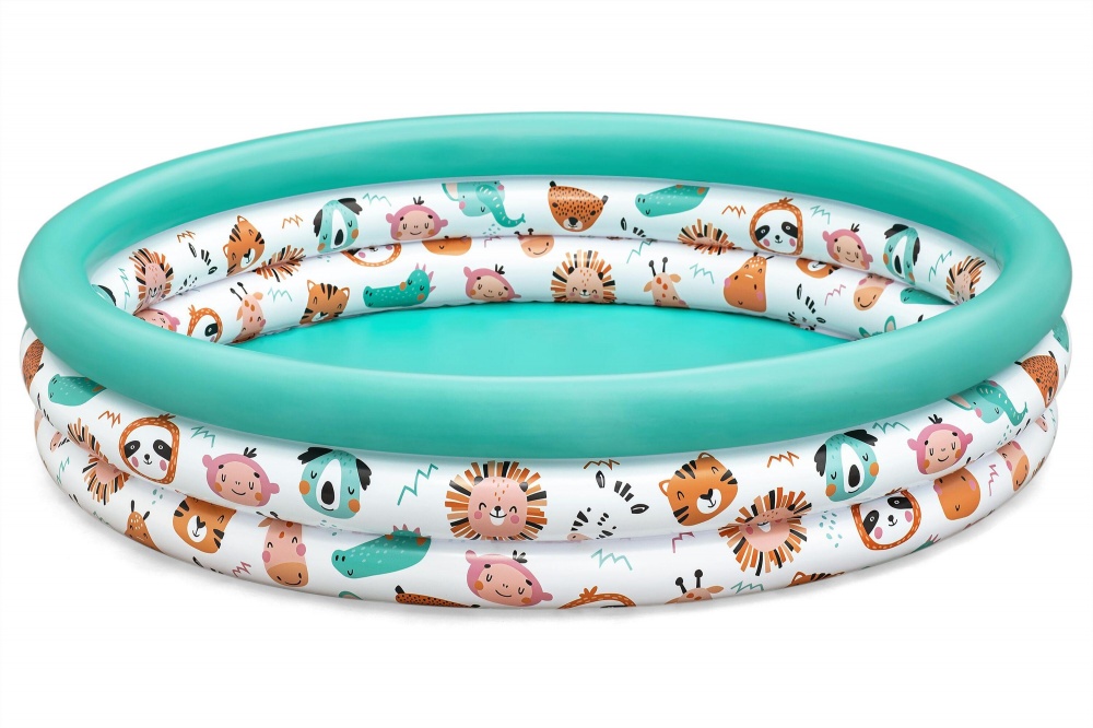 Бассейн надувной Bestway 122х25 см Safari Pals 2+ (51226)