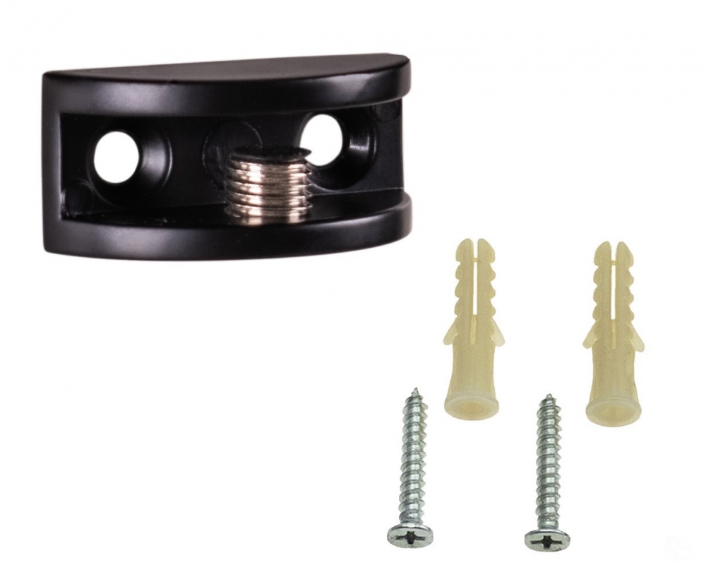 Тримач для полиць DC DM 02 BLKM Чорний Матовий 2 шт