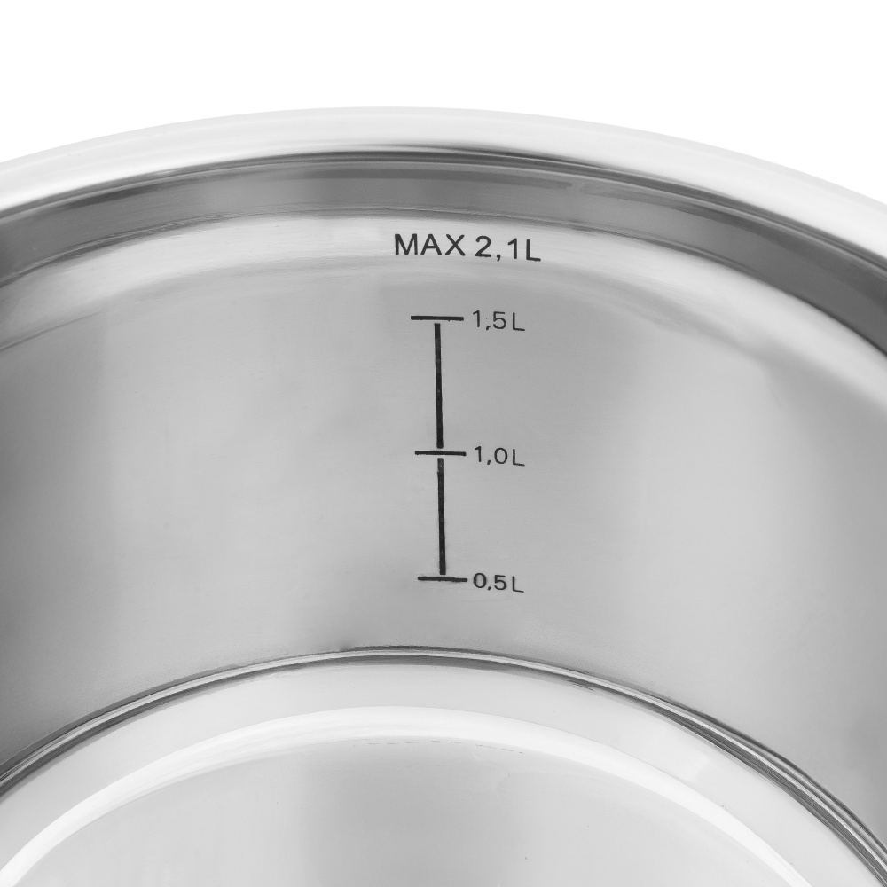 Ківш з кришкою Krauff Novation 2,1 л 26-303-006