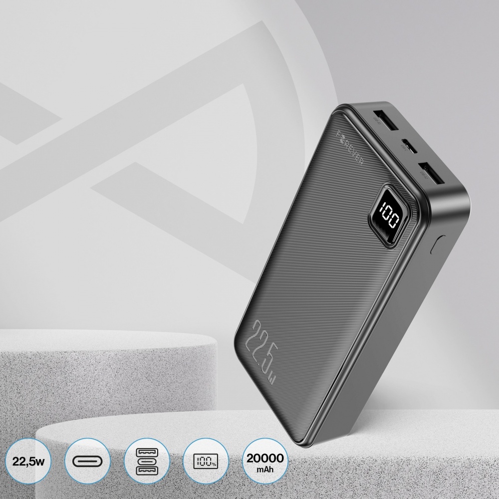 Повербанк Forever TB-300L PD QC 20000 mAh black (TB-300L)