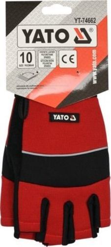 Рукавички YATO з відкритими пальцями XL (10) YT-74662