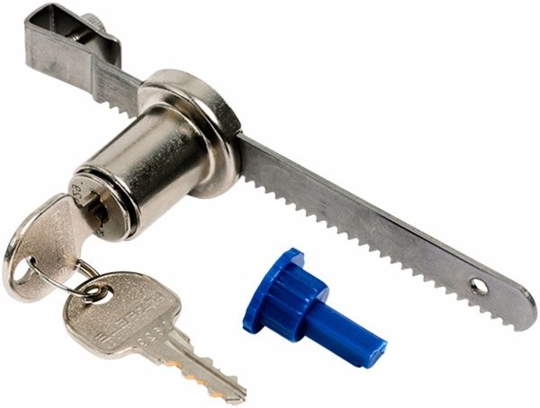 Замок меблевий пила Symo для скляних дверей