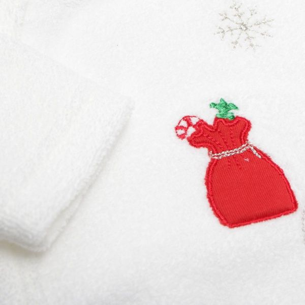 Комплект Фламинго праздничный молочный р.74 