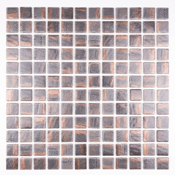 Плитка AquaMo Мозаїка Metallic Bronze 31,7x31,7 